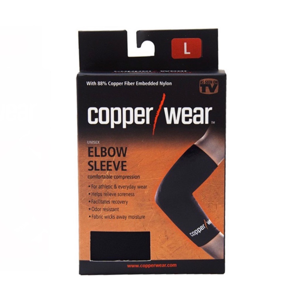 As Seen On Tv! Copper Wear Compression Elbow Sleeve